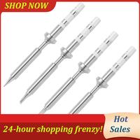 AB31-4Pcs Mini Pencil Soldering Iron Tips Replacement For Pinecil Micro-Soldering Iron,PTS200/TS100 Portable Solder Pen Tool