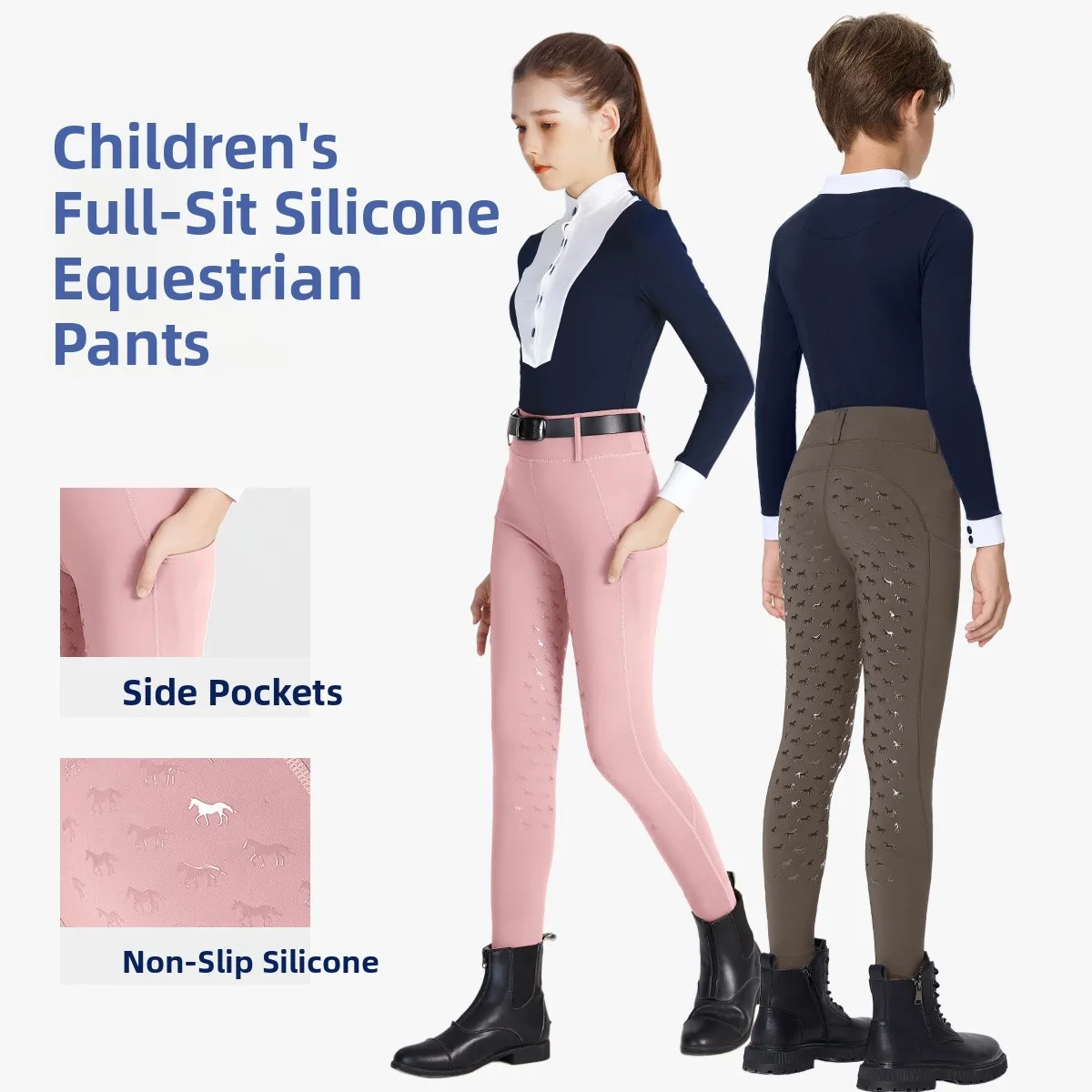 pantalon-d'equitation-pour-enfants-a-taille-haute-en-silicone-antiderapant-resistant-a-l'usure-avec-poche-coupe-ajustee