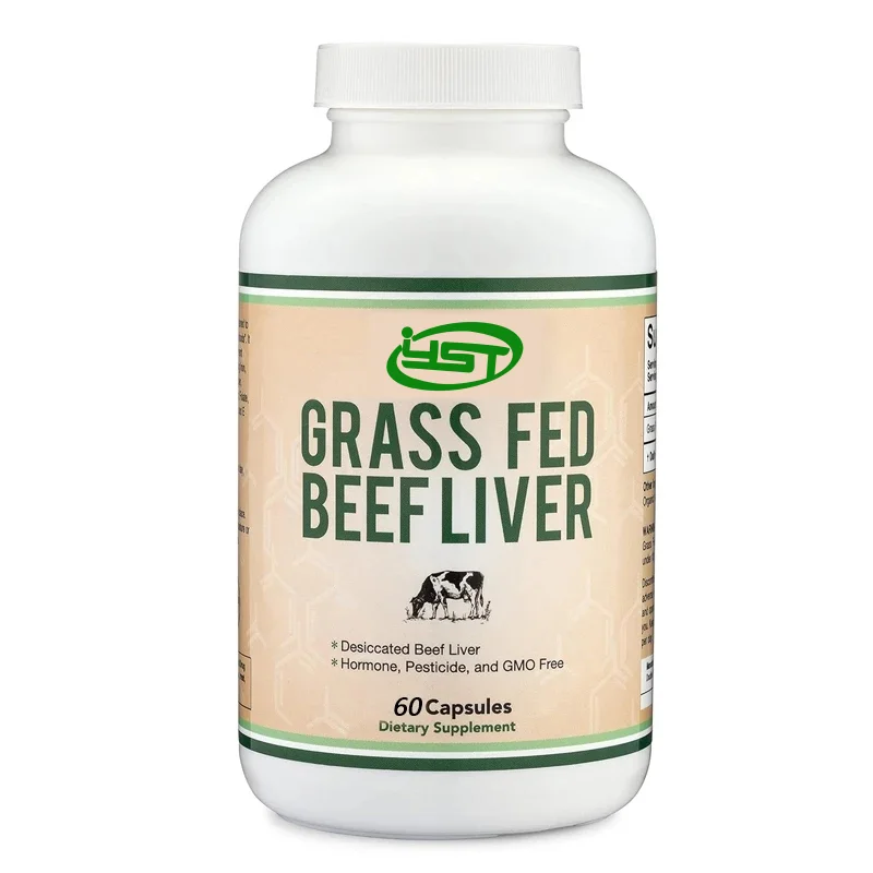 

Beef Liver Capsules Contain 1000 Milligrams of Grass Fed Beef Liver Supplements, Used for Digestive, Immune, and Energy Health