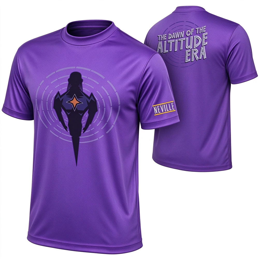 Neville PAC Benjamin Satterley 1986-2026 Memorial T-Shirt Men's 3D Print Sports Quick Dry Wrestling Fan Plus Size T-Shirts 5XL