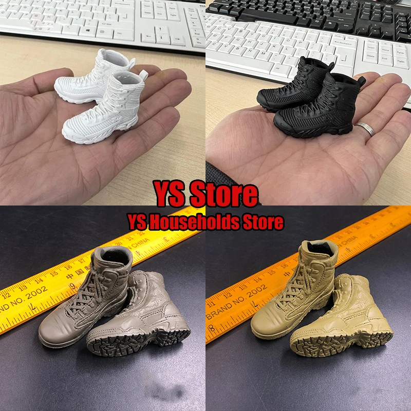 Auf Lager Multi Styles 1/6 männliche Soldaten Schuhe Militär solide Kampfs tiefel DIY Dekoration Puppen für 12 "Action figur Modell Spielzeug