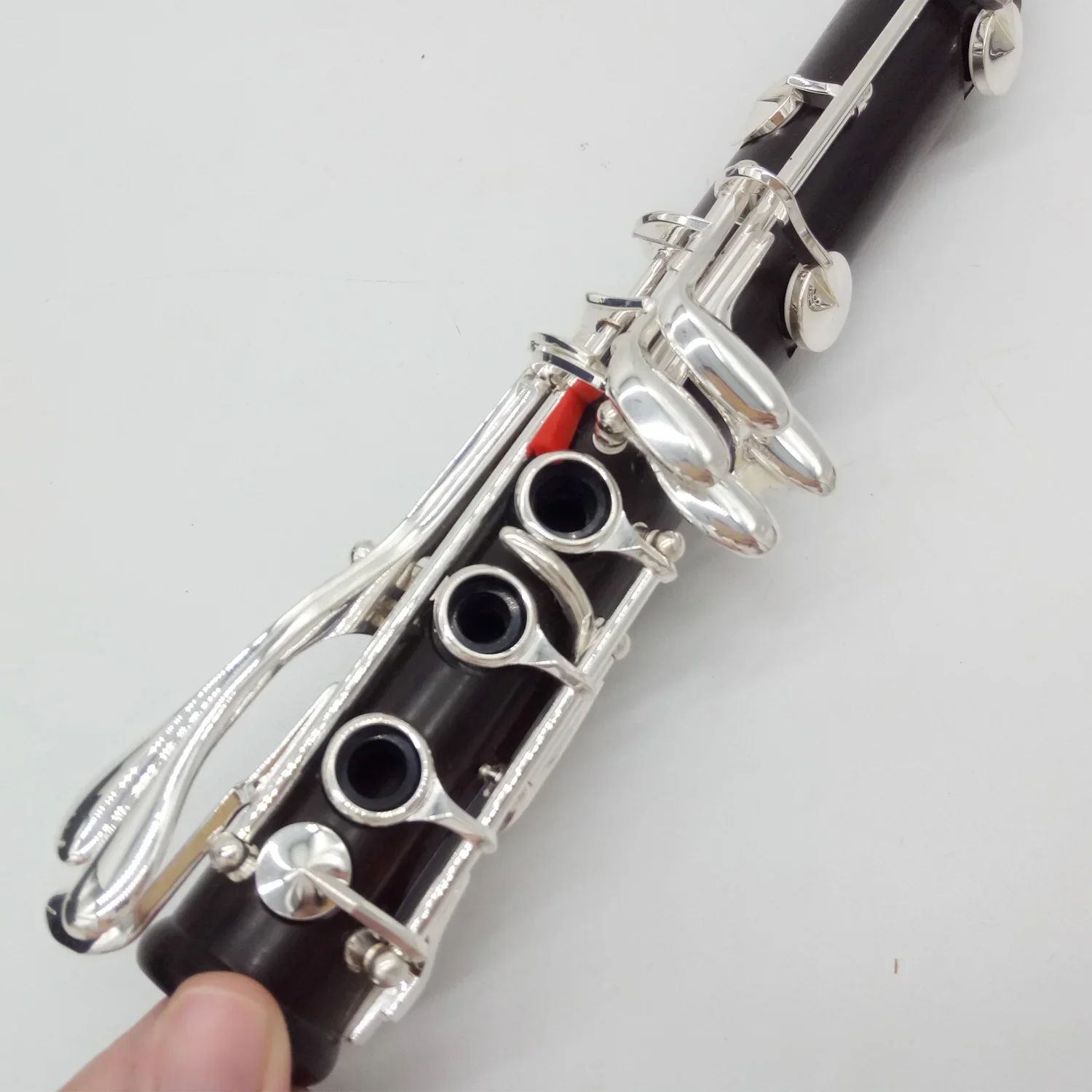 Professional Bb Clarinet R13 PRESTIGE Ebony Clarinets Ebony Wood Silver Plating Key Musical Instruments Case Mouthpiece Reeds