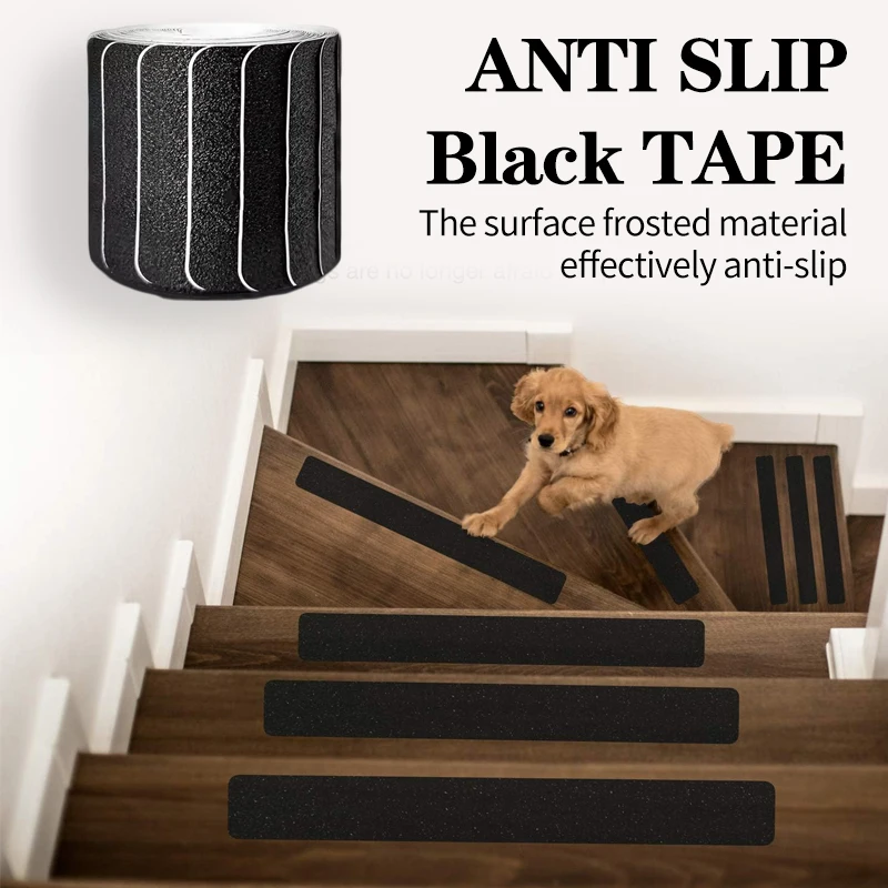 

Heavy Duty Anti Slip Tape for Stairs Grip Tape Use on Walkways Stairs Ramps and Decks Indoor/Outdoor Anti-Slip Stickers