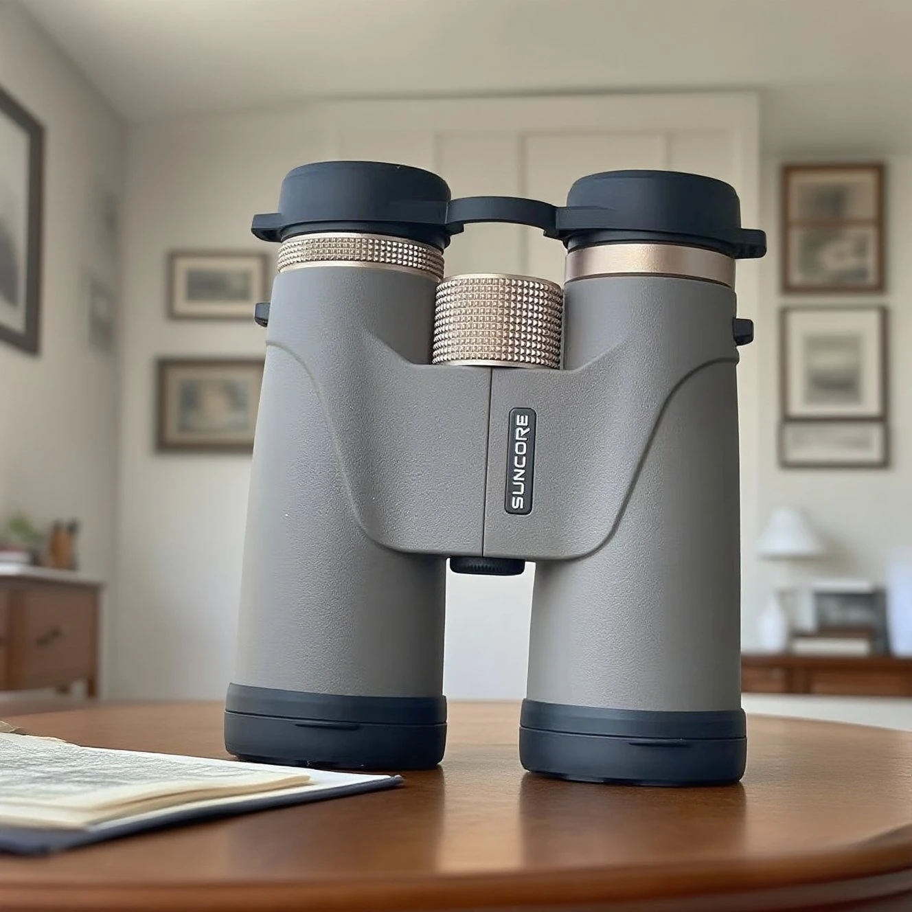 

SUNCORE 10x42 Binoculars High-Powered HD Optimal for Hunting Hiking Observation Outdoor Camping Bird Watching Adults Khaki120