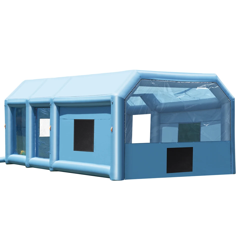 Portable Inflatable Spray Paint Booth with Blowers