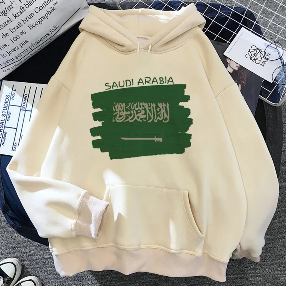 Kingdom of Saudi Arabia hoodie clothes for teens designer Y2K comfortable teen pullover hoddie comic trendy comfortable funny