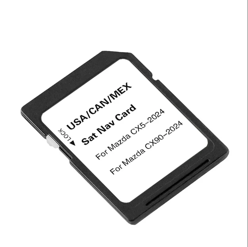 New 2023 Map Version for Mazda CX-5 CX-90 Vehicle USA CAN MEX Maps Navigation SD Card Update GPS Software System