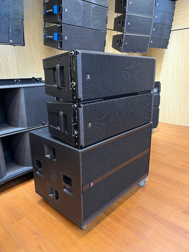 Dual 12-inch PA speakers HHDL50A 44K high-power three-way array active sound system, suitable for stage performances
