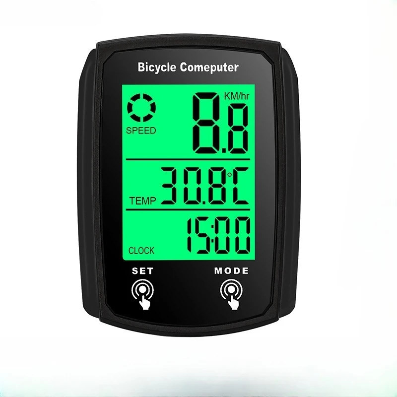 

Bicycle Computer Road Bike Backlight Waterproof Large Screen Speed Measurement Outdoor Mountain Bike Odometer