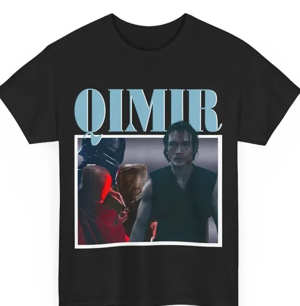 Camisa Vintage de Qimir The Stranger, camisa de S-5Xl