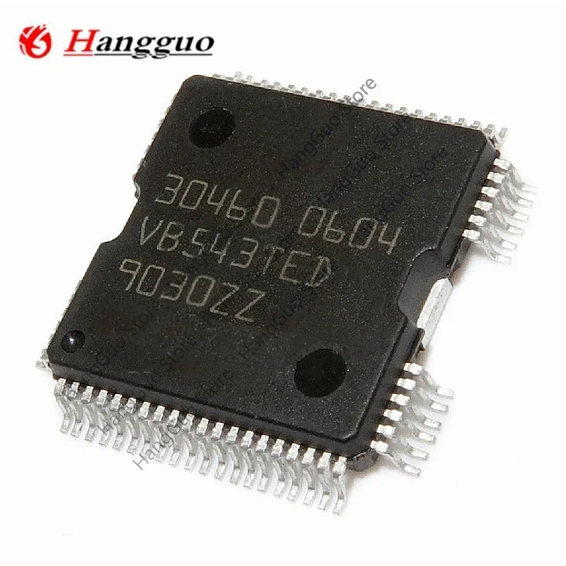 

5 шт./лот 100% оригинальный новый 30460 HQFP64 IC автомобильный двигатель, компьютерная плата, чип блока управления для драйвера BOSCH, IC чип