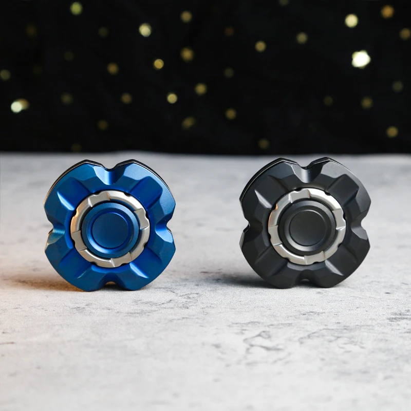 Da Bing Fidget Spinner EDC Open Armor Hand Spinner Stress Relief Toy ADHD Focus Tool Stainless Steel Fidget Toy Adult Gift