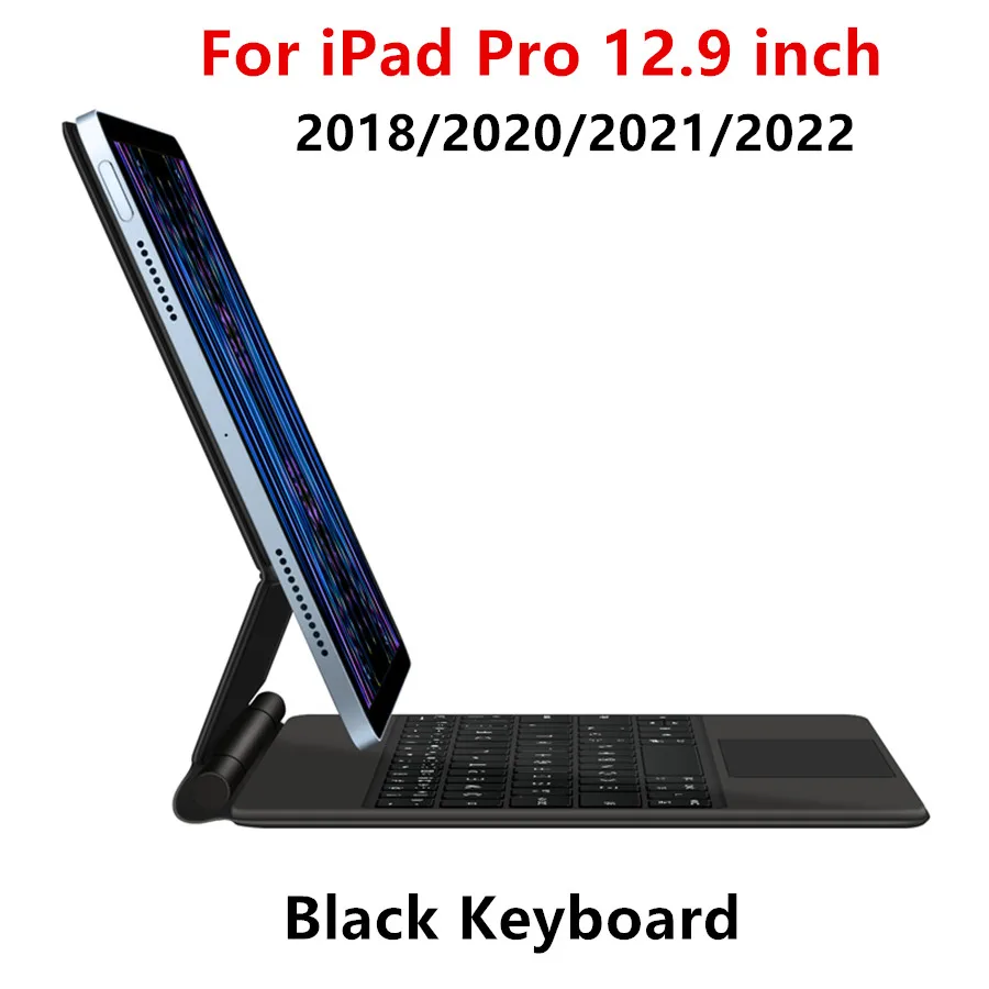 TouchPad Magic Keyboard voor iPad Air 11 13 M4 2026 M3 M2 iPad 10 10e generatie Air 4 5 6 iPad Pro 11 12.9 13'' M5 M4 Smart Cover met achtergrondverlichting