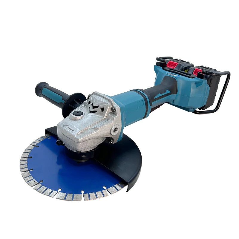 230mm Brushless Cordless Angle Grinder, 230 Model Lithium Powered Handheld Grinding Tool