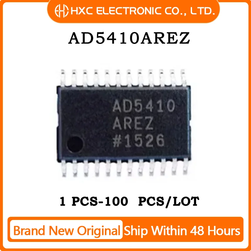 

1PCS/5PCS/10PCS/50PCS AD5410AREZ IC DAC 12BIT A-OUT 24TSSOP Brand New Original IC Chip