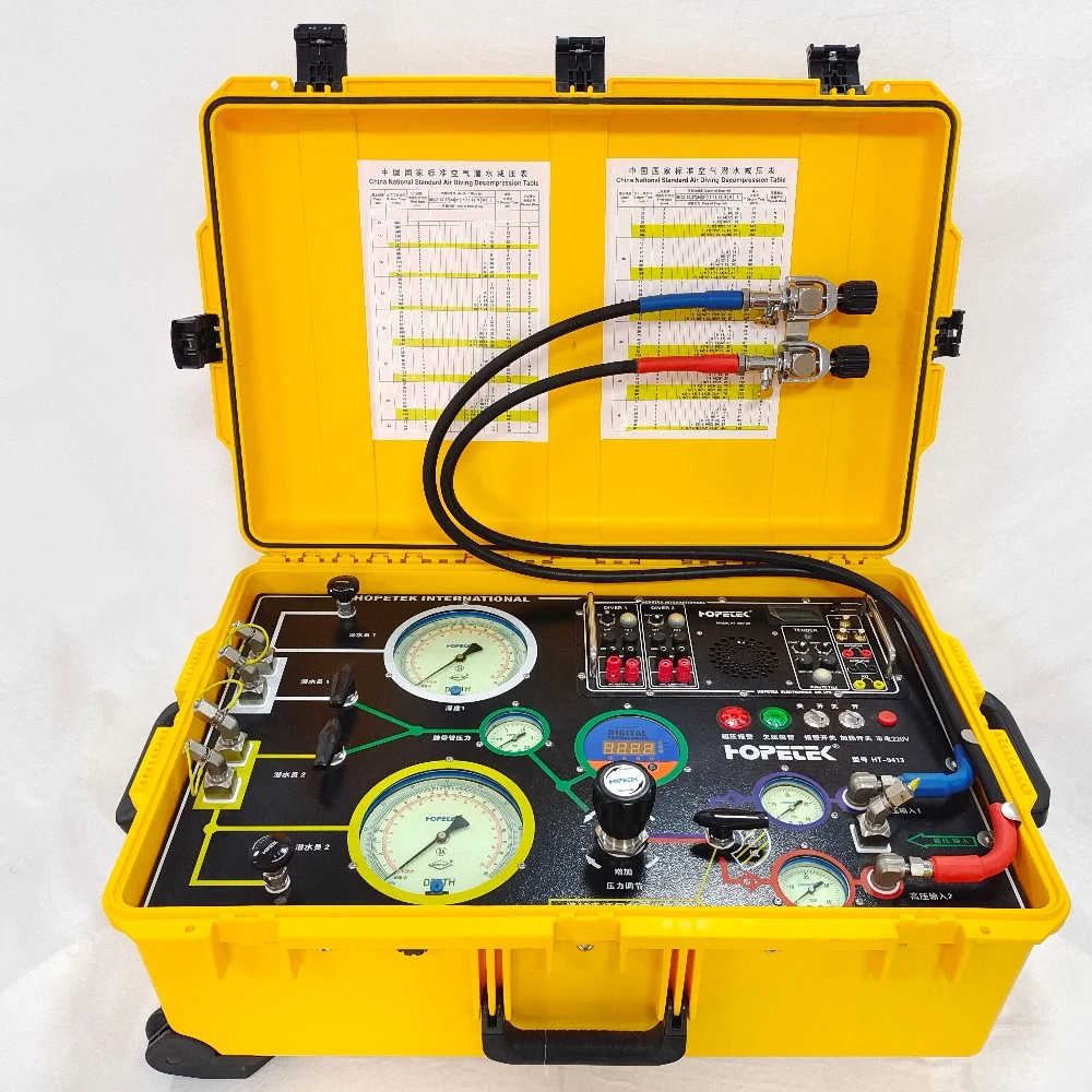 Commercial Diving HT-9413 Two Diver Diving Air Control Panels Commercial Diving Equipment