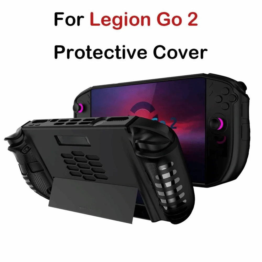 

New TPU Handheld Game Console Case Shockproof Anti Slip Protective Cover Ergonomic Soft Host Shell for Legion Go 2