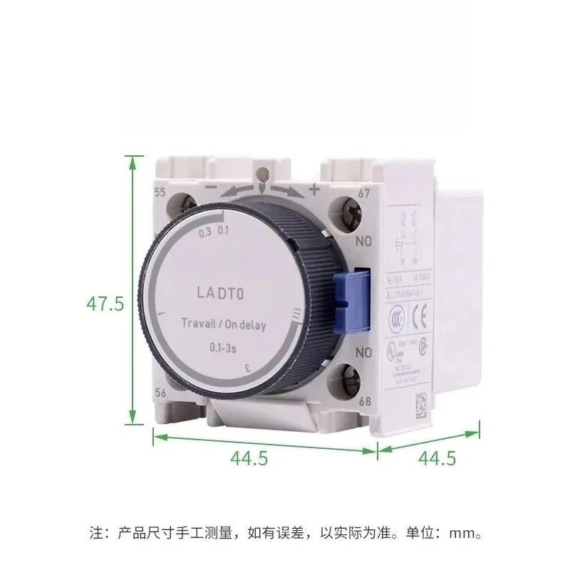 

Brand New original Electric LADT2 Delay Contact Module LADT0 LADT4 LADR0 LADR2 Delay Power-On/Power-off Air delay module