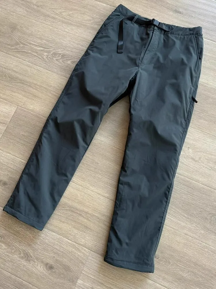 

Men's Winter Hiking Pants Fce Lined Soft ell Qui Dry Waterproof Nylon Cargo Pants American Sle Functional Workwear