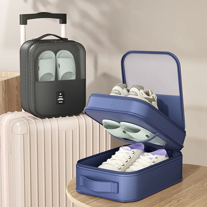 

Portable Oxford Foldable Shoe Bag Travel Storage Bag Folding Shoe Storage Bag Multifunctional Waterproof Beach Travel Shoe Bags