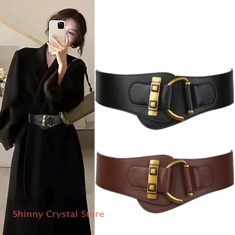 5 Fashion Waist Belts For Women Girls PU Leather Clothes Belts Adjustable Belts Clothes Decoration Gifts
