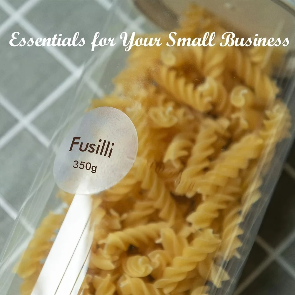 1 rol transparant thermisch etiketpapier voor miniprinters - rond en vierkant, 40 x 60 mm, 40 x 30 mm, 50 x 50 mm maten voor M100/M200/M210