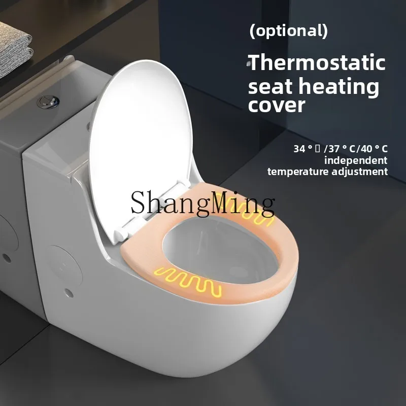 CLlarge impulse toilet small apartment wall row floor row siphon toilet toilet household full against the wall pumping