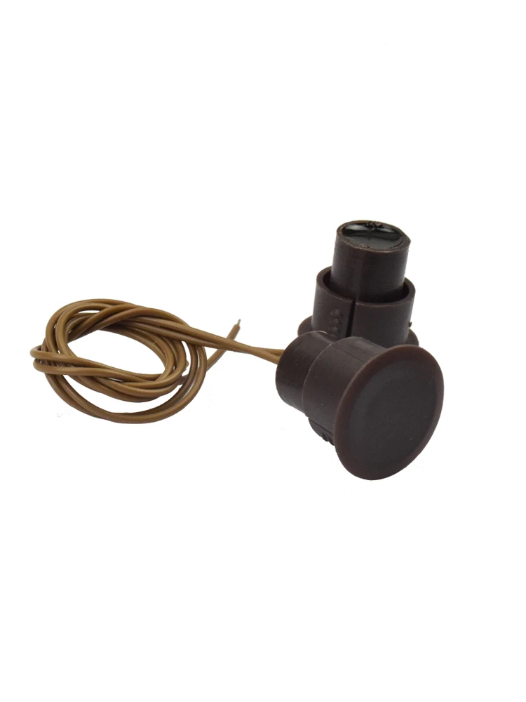 Wired Door Magnetic Switch Alarm Door and Window Sensor Embedded Magnetic Contact Safety Reed Switch Household Safety Alarm