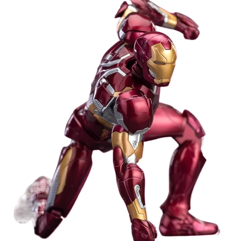 Neue Original Fondjoy Anime Figur Iron Man Mk46 Modellbausatz 1/12 Infinity Saga Ironman Mark 46 Montage Abs Gemeinsame bewegliche Spielzeuge