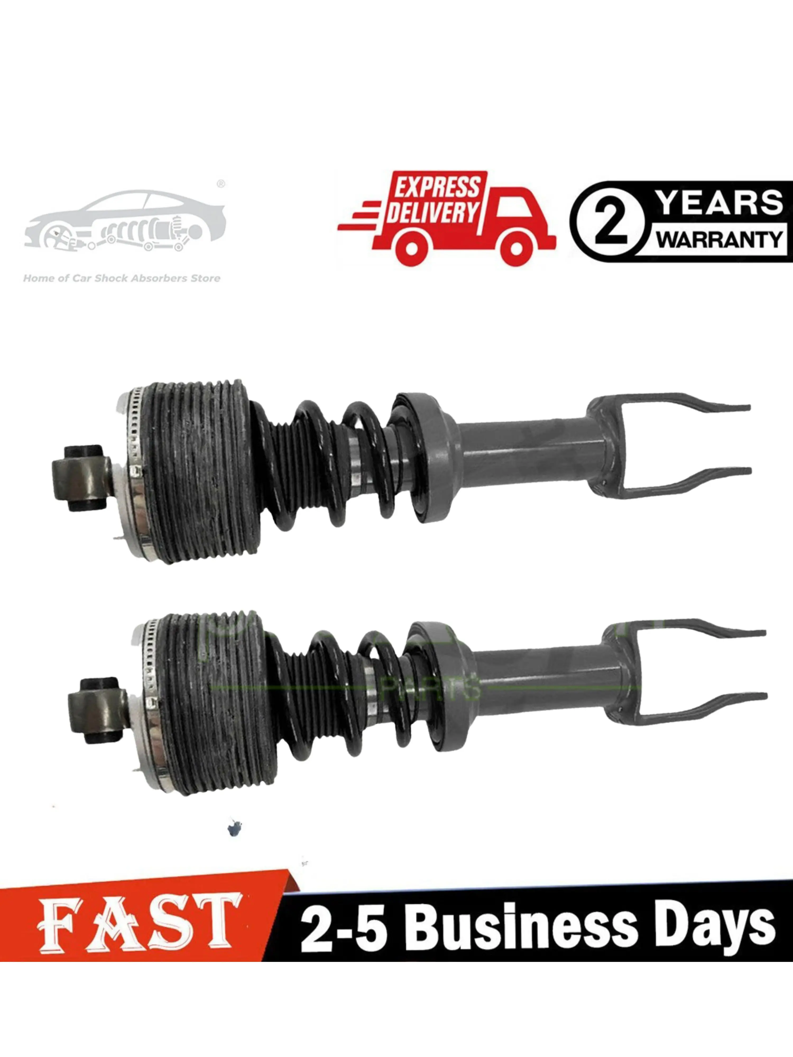 

Pair Front Shock Struts Assys 4T0412019R Fit 2015-2021 Lamborghini Huracan 5.2L