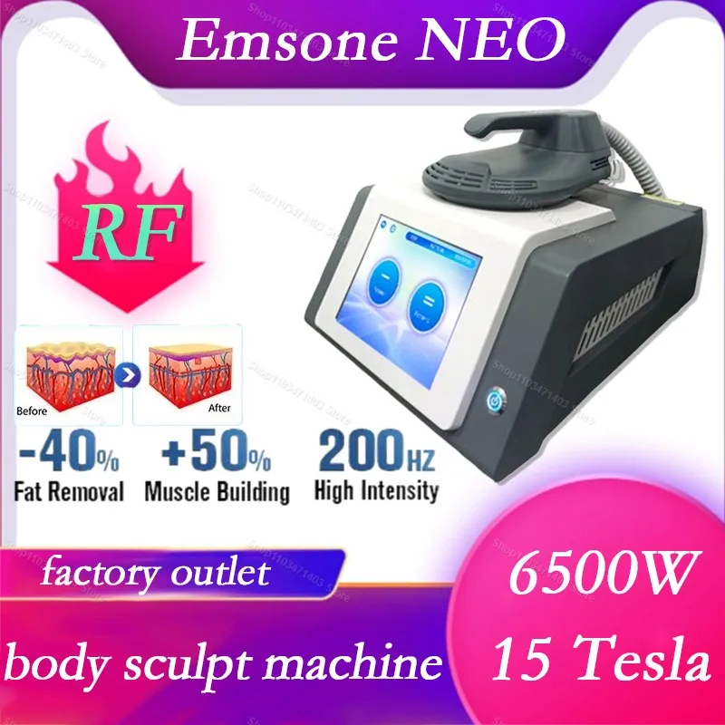 

Emsone NEO Body Sculpt Machine 15Tesla 6500W NEO Body Contouring Slimming EMS Body Sculpting Shaping Weight loss