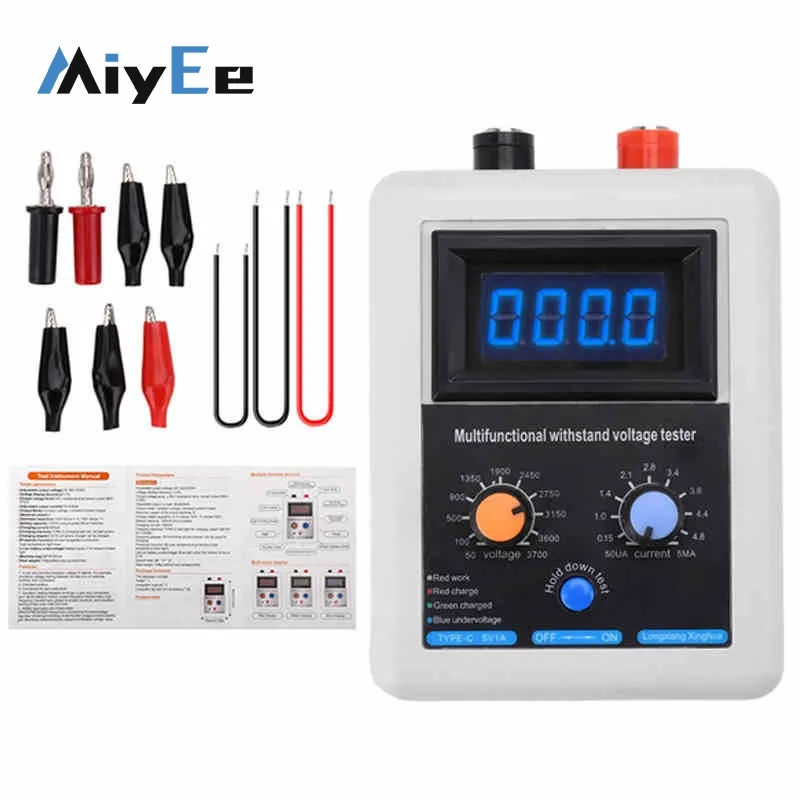 0-3500V Multifunctional Transistor Withstand Voltage Tester for MOSFET Triode LED