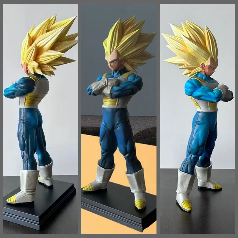 

Dragon Ball Vegeta Prince Of Saiyans Super Saiyan 3 Figure Toys Collection Ornaments Classic Anime Peripheral Birthday Gifts