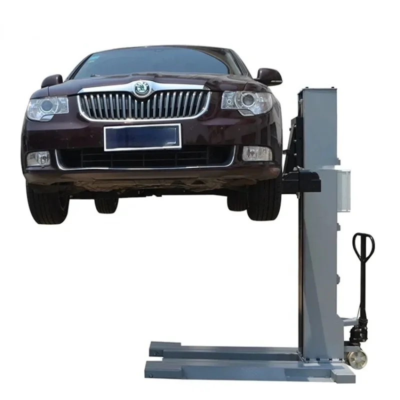 Electrical release one post lift 1 post lift 1.8M lifting height 2.5T capacity