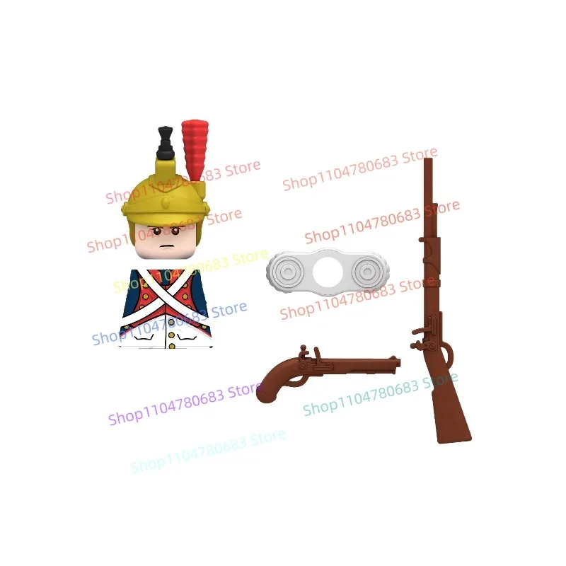 اللبنات المشاة الخفيفة الإيطالية شخصية صغيرة التجمع نموذج عرض قطعة أنيمي الكرتون الملحقات تحصيل لعبة هدية