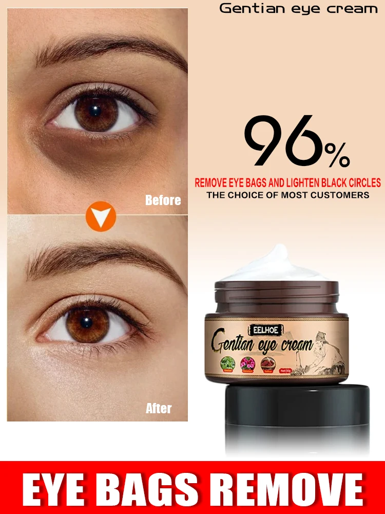 Effectively eliminate eye puffiness, fade black circles