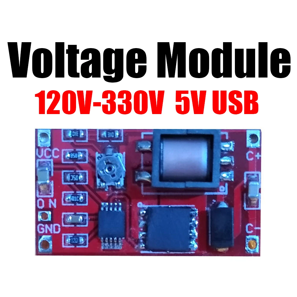 

High Voltage DC-DC 3V-5V USB To 120V-330V 160V 170V Boost Power Converter For Nixie Tube Glow Clock FLASH Electromagnetic Coil