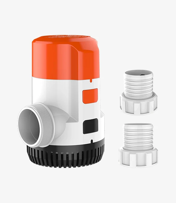 Mini Bilge Pump High Pressure 24V Marine Diaphragm Submersible Electric Pump OEM Support 12V High Efficiency No ReviewsATV&UTV