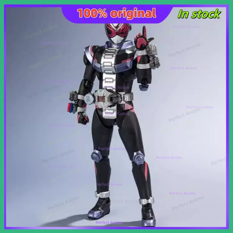 Bandai SHF Kamen Rider Zio ราชาแห่งกาลเวลารูปแบบพื้นฐานพร้อมอาวุธรุ่นเฮซี่รุ่นตุ๊กตาขยับแขนขาได้100% ดั้งเดิม