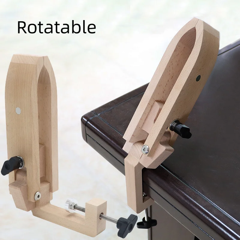 Rotatable Leather Tongs Tabletop Adjustable Stitching Pony Tools Leather Lace Craft  Sewing Leather Tools