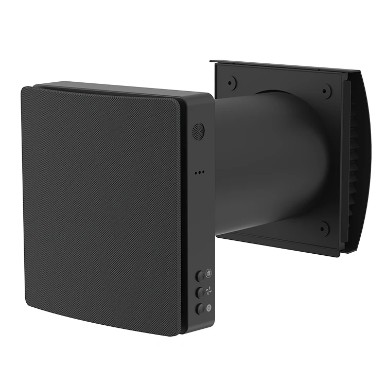 Airwoods Recuperator Air System Decentralized Ductless Ventilation With Heat Recovery Low Noise 32dBA Small ERV System