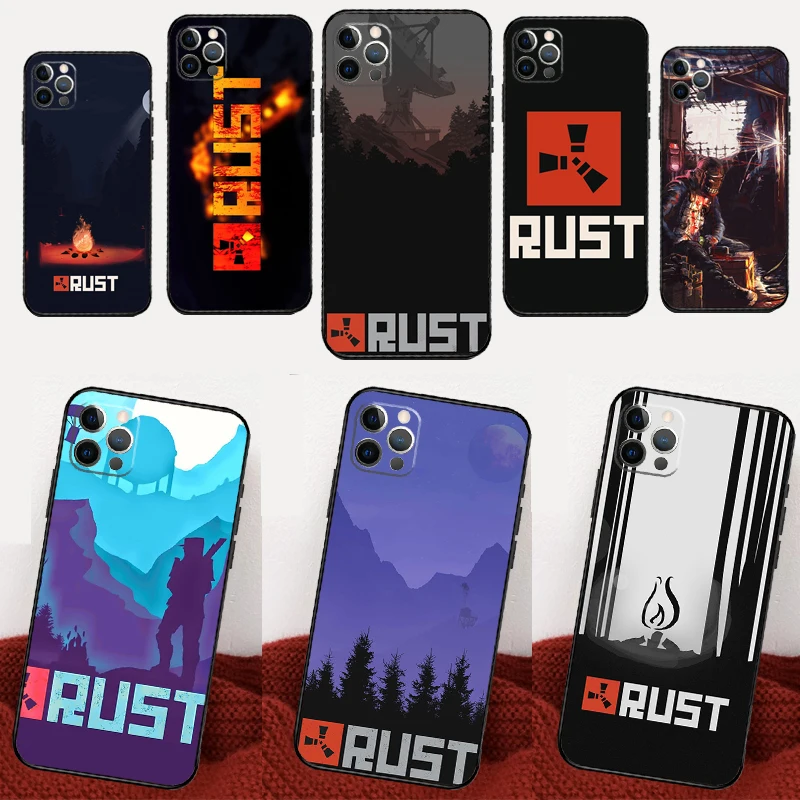 RUST Game Phone Case For iPhone 16 15 13 11 12 14 Pro Max Mini XR X XS Max 6S Plus Cover