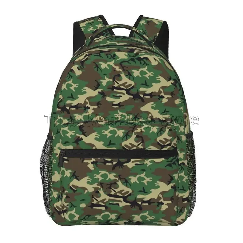 Camouflage Travel Backpack for Men Women Lightweight Student Bookbag Large Capacity Backpacks Casual Hiking Camping Daypack image 6