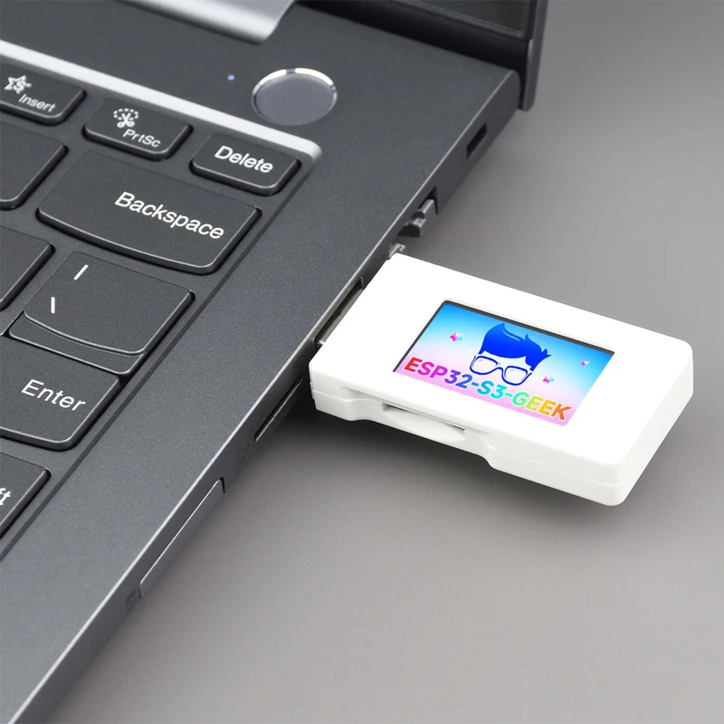 ESP32-S3 GEEK Development Board 1.14 Inch 65K Color LCD USB-A Port 16MB Flash 2MB PSRAM Supports WiFi & Bluetooth-Compatible BLE