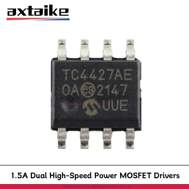 10PCS TC4427A SOP-8 TC4427AE TC4427AEOA713 TC4427 1.5A Dual High-Speed Power MOSFET Drivers IC SMD