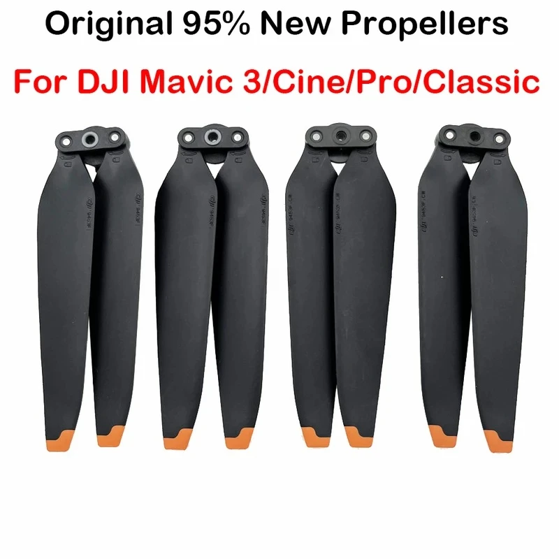 

2 Pairs Propeller for DJI Mavic3/Cine/Pro/3T Longer Quieter Flight Propellers Quick-Release Blade Prop without Package