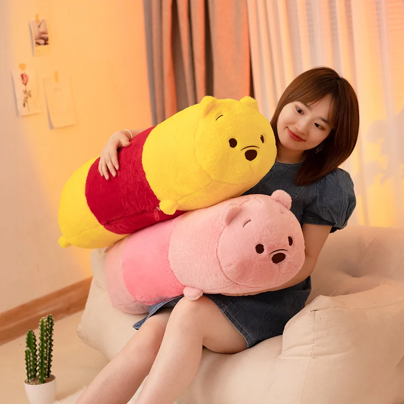 Disney Winnie the Pooh Plush Toys Pillow Kawaii Anime Bear Stuffed Doll Cartoon Cute Elf Plush Doll Birthday Gift For Girls