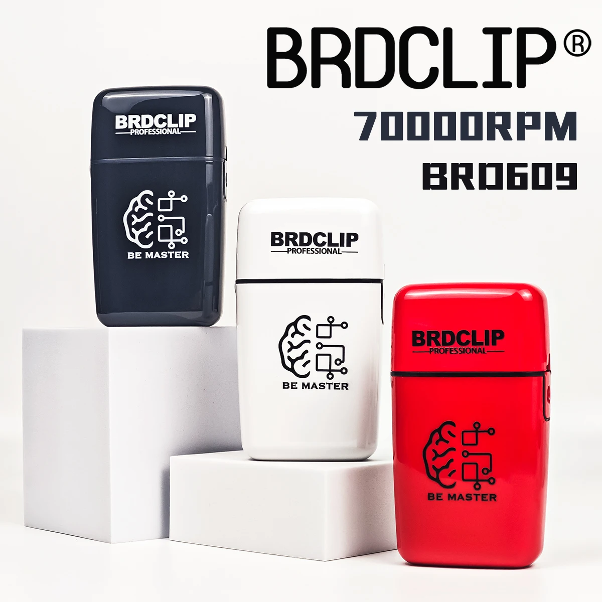 

Профессиональный BRDCLIP 609 ПЛАВАЮЩИЕ двойные головки 1400 мАч 7000 об/мин Моторный триммер высокой мощности для мужчин Машинка для стрижки волос Триммер Бритва