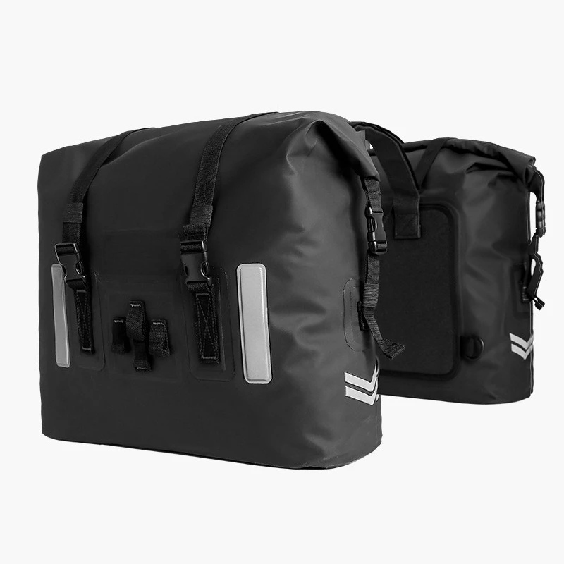 

Motorcycle bag outdoor riding waterproof large capacity saddle bag motorcycle travel backseat bag