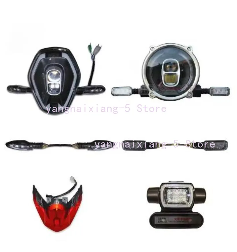 Electric Motorcycle Original Headlamp Tail Front and Rear Turn Direction for Super Soco Ts Tc